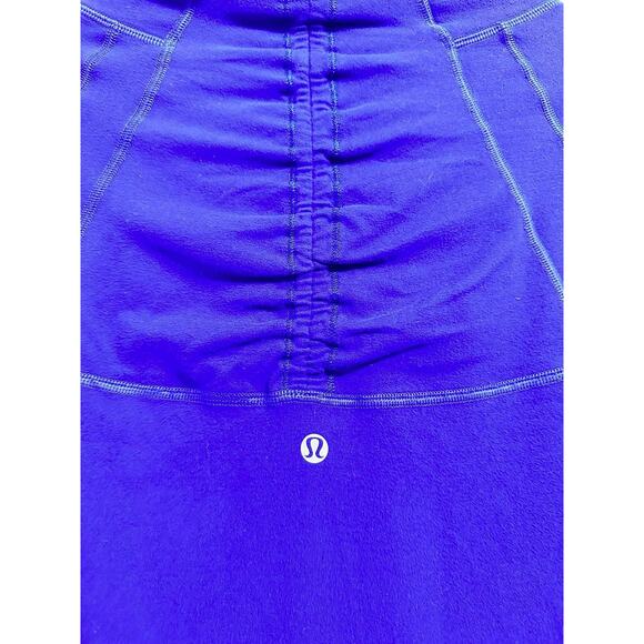 Lululemon Run Trail Tech Long Sleeves Pullover Thumb Holes Shawl Collar Size 2 - Picture 3 of 4